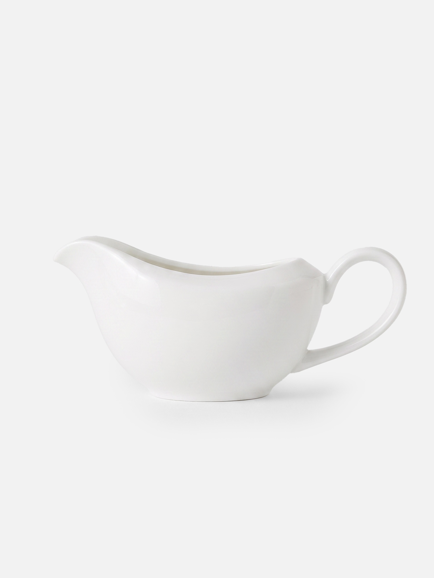 Соусник 370 мл Savosa Blanc collection, костяной фарфор, белый