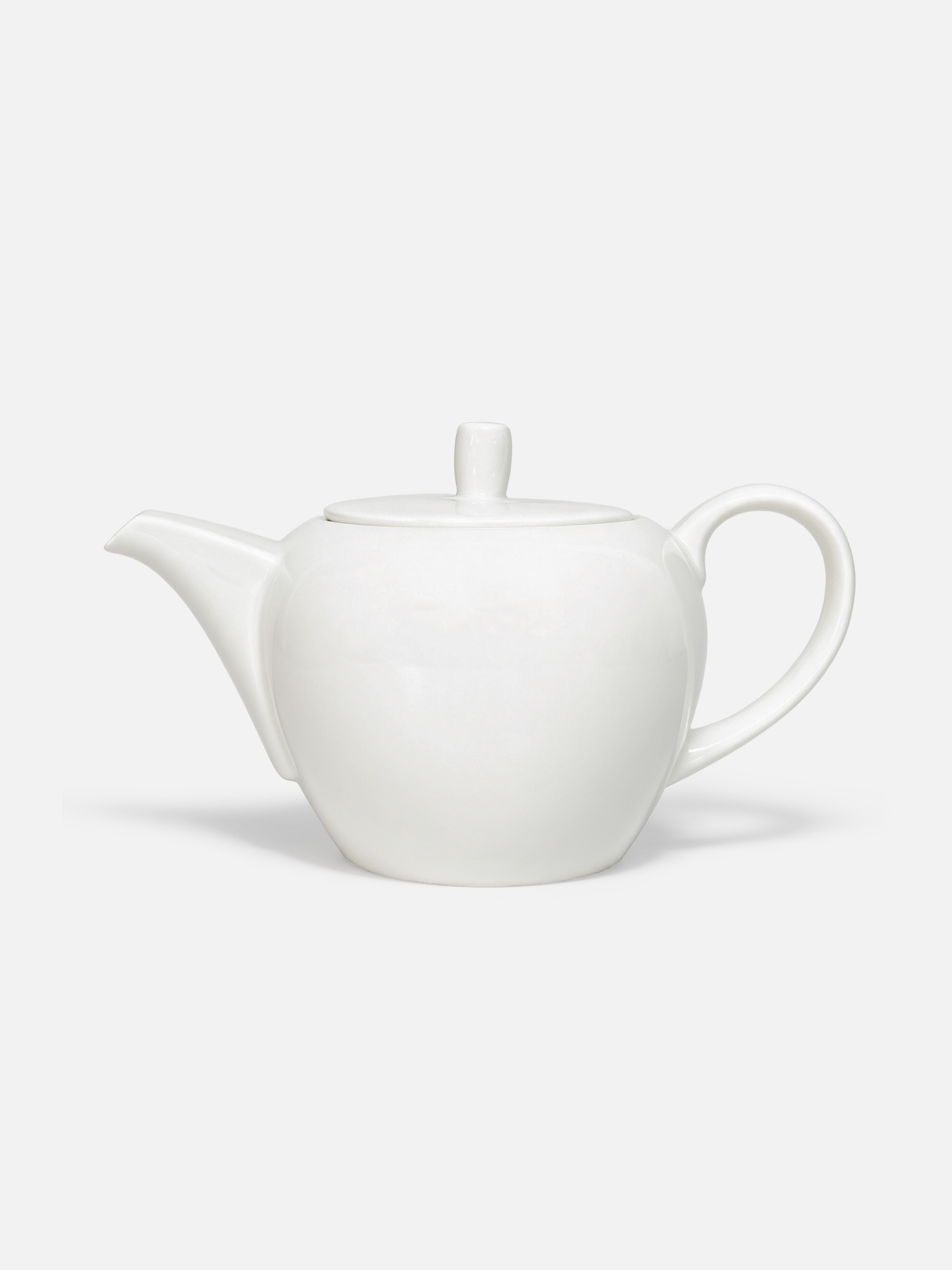 Чайник заварочный 450 мл Savosa Blanc collection, костяной фарфор, белый