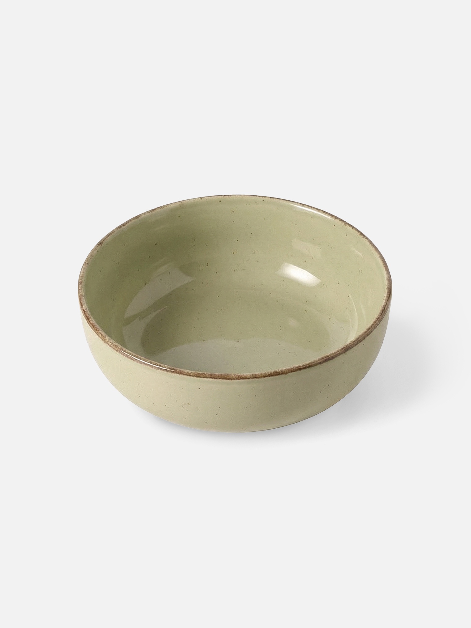 Салатник Savosa Simple collection 600 мл, керамика, оливковый