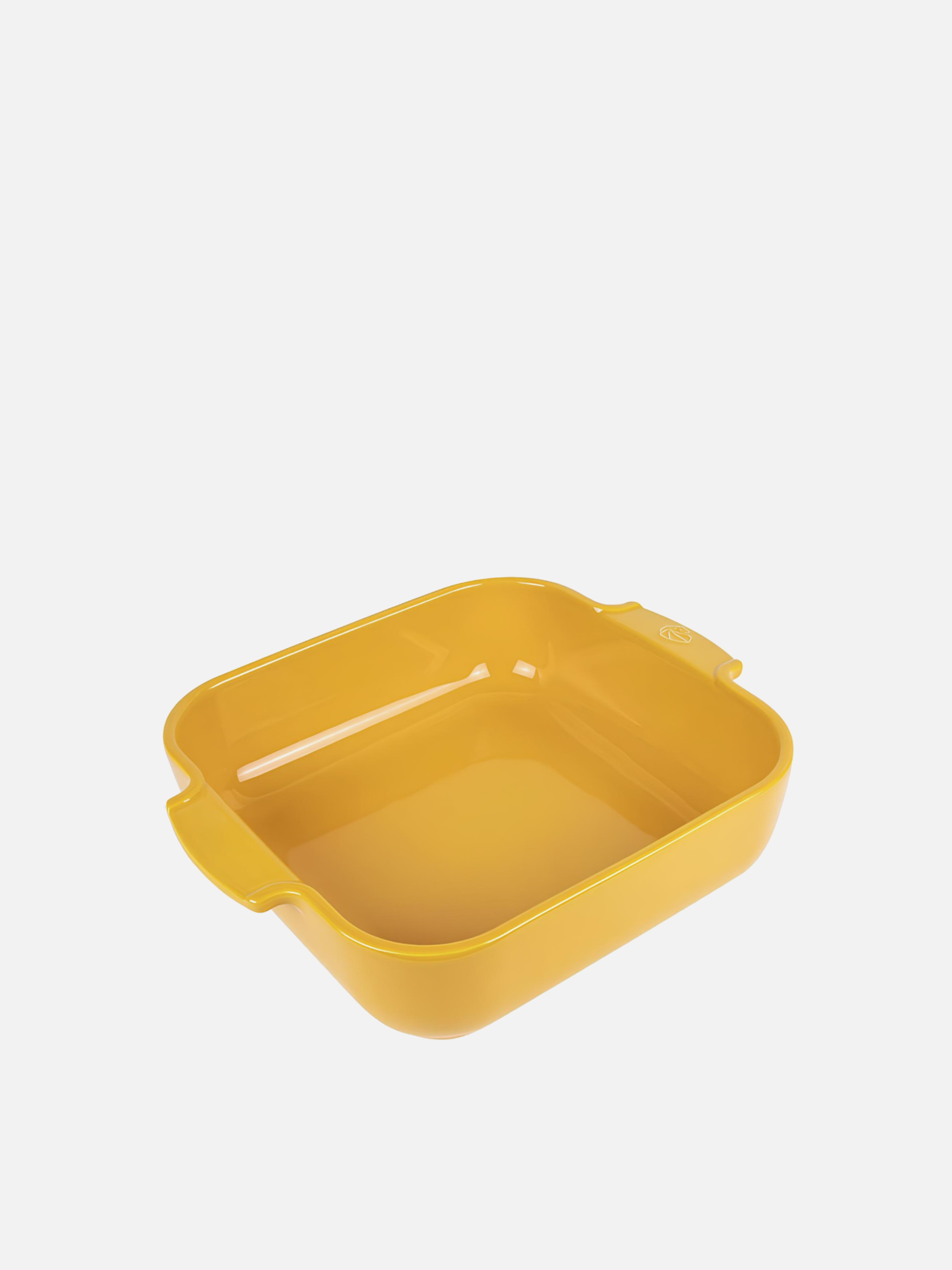 Форма для запекания Peugeot квадратная 28 см 2,7 л, saffron yellow