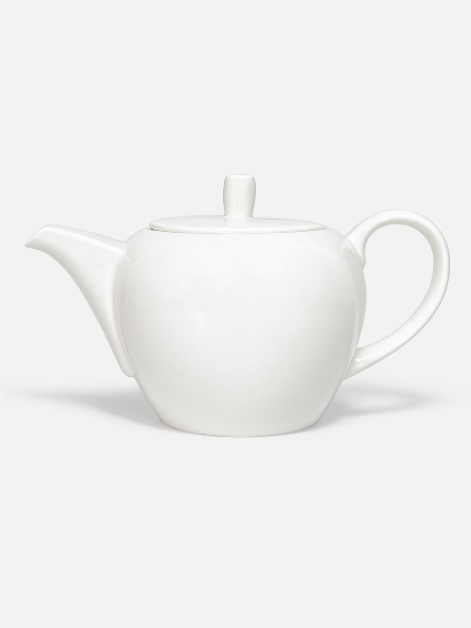 Чайник заварочный 1.2 л Savosa Blanc collection, костяной фарфор, белый